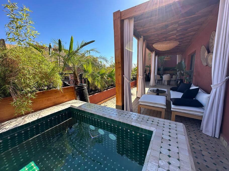 Apartment Roof Terrasse Centre-gueliz Jacuzzi Marrakesh