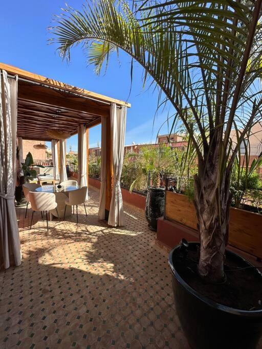 Roof Terrasse Centre-gueliz Jacuzzi Appartamento Marrakesh